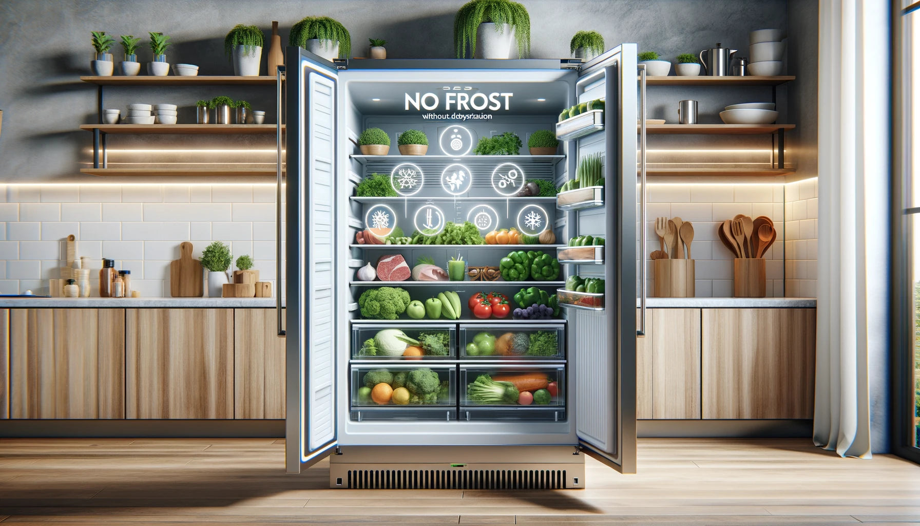 Congélateur No Frost: Préservez la Fraîcheur des Aliments avec cette Technologie de Congélation Moderne